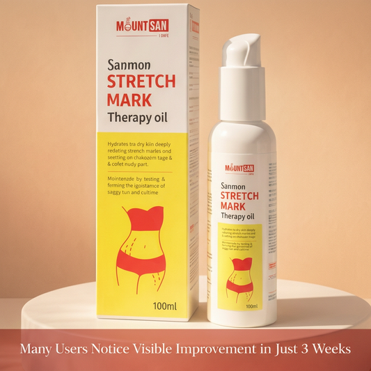 Stretch Mark Therapy Oil (100ml) – Buy 1 Get 1 Free | Natural Elasticity Boosting Formula