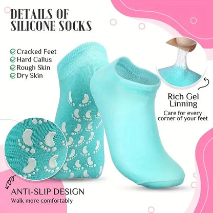 Hydrate & Relax Moisturizing Gel Socks🔥