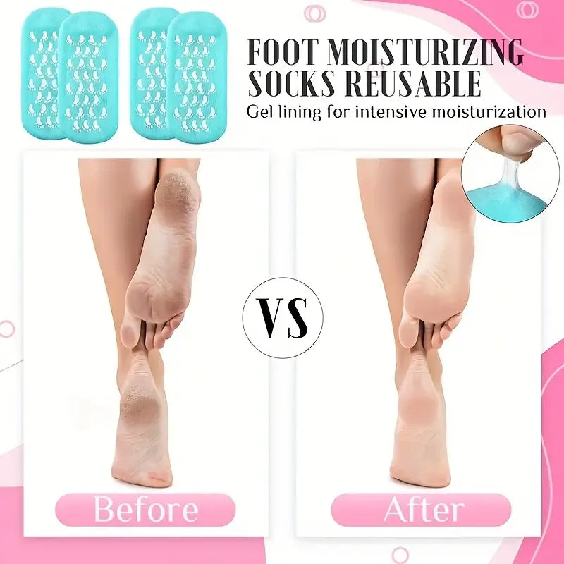 Hydrate & Relax Moisturizing Gel Socks🔥